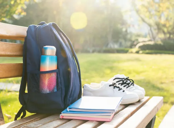 Campus backpack bottle pocket